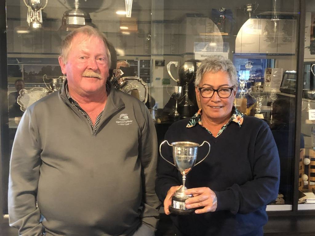Thorp Cup winners  2026 Mike Inwood and Tania Appelman