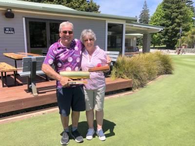 2025 Shootout Winners Bob Ilton & Jenny Van Heerden