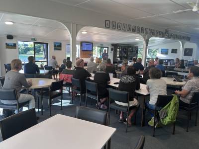 Great turnout for the first Golf Rules information evening. Final one is on Monday 13 April