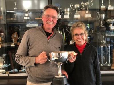 Winners of the Lewis Rowling held Sunday 16 Aug - Jacquie Martin and Ralph Meikle
